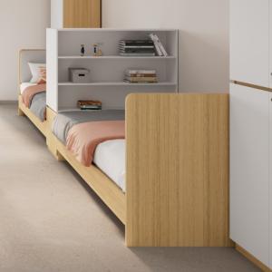 Support customization Practical And Secluded Apartment Bed With Comfortable