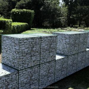 High Stability Fence Wire Rock Metal Mesh Cube Wire Mesh Box 50x50mm Aperture