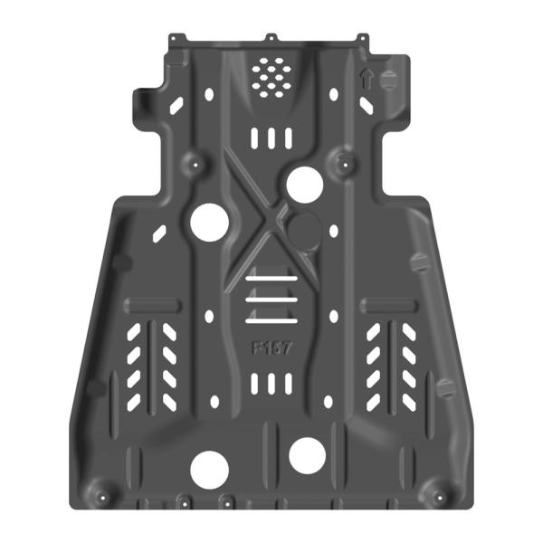 Buy Aluminum Transmission Skid Plate Toyota 100 Series Landcruiser Bash Plates at wholesale prices