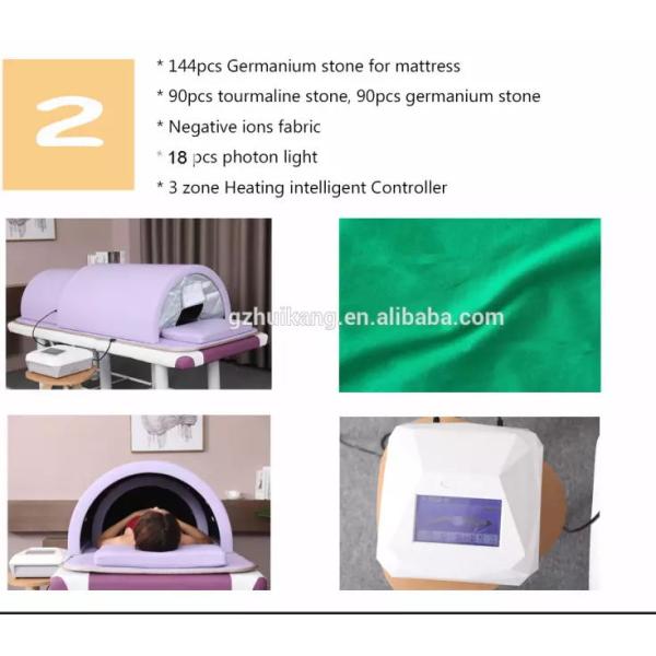 Portable Far Infrared Heated Sauna Dome for Slimming Temperature 25-90 Celsius Degree