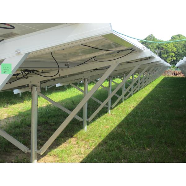 Monocrystalline and Polycrystalline Solar Panel Tilt Mounting Brackets Pole