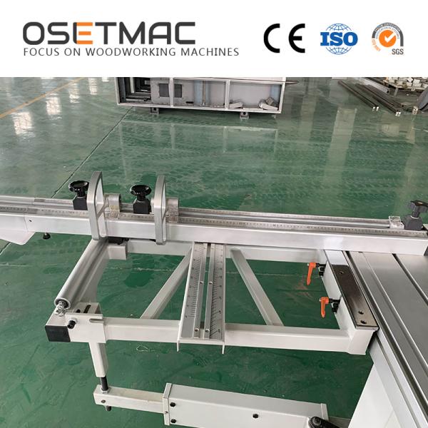 250 KG Precision Woodworking Wood Panel Sliding Table Saw with Video Technical Support
