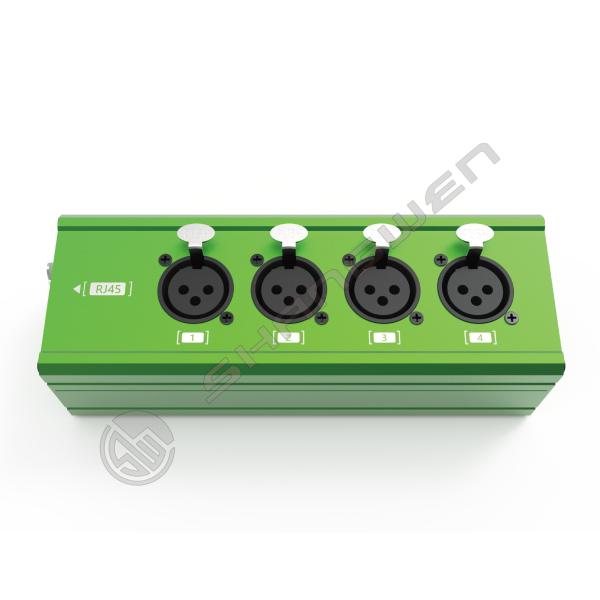 Audio DMX Network Cable Extender MAXIMON 4 Channel with RJ45 to 4 XLR Male