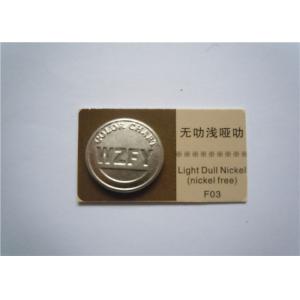 Metal Shank Garment Buttons , Custom Clothing Buttons Magnetic