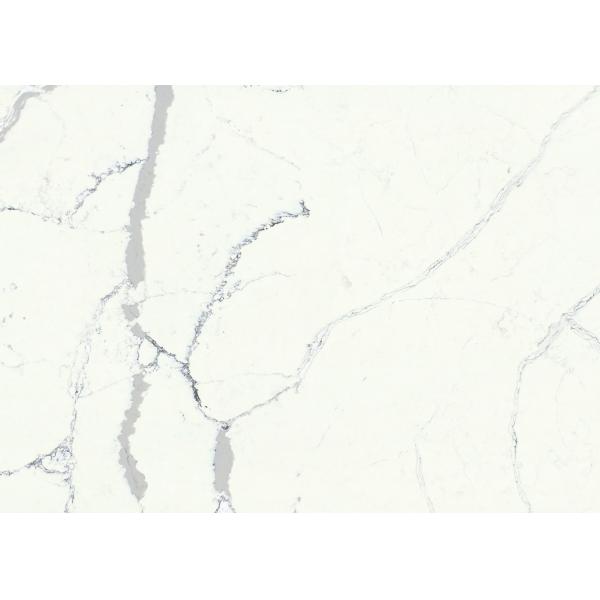 Buy Marble Looking 15MM Calacatta Quartz Stone Home Design Materials at wholesale prices