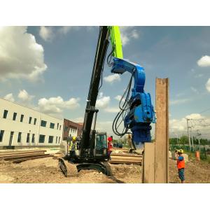 Hydraulic Pile Driver with Quick-Change Function for 17-Ton Excavators