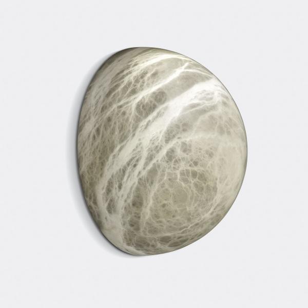 Buy Hemisphere Alabaster Wall Sconce 4W Alabaster Wall Lamp Dimmable at wholesale prices