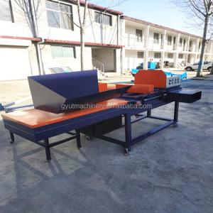 Horizontal Scale Weighing Baler Bagging Press Machine for Cut Wipers Rags