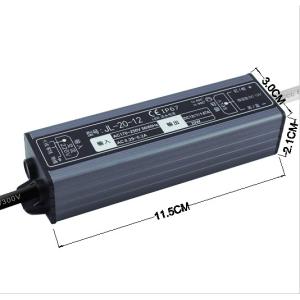 IP67 Power Supply LED Driver 12V 20W 1.67A Waterproof Buried Light Box