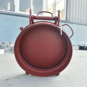 0.3MPA Pressure Carbon Steel Quick Opening Manhole Cover for Powder Tanker Truck