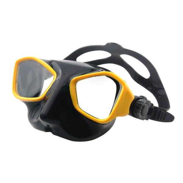 Diving Anti Fog Glasses With PC Lens Adjustable Silicone Strap