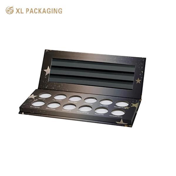 ﻿XL Packaging Custom Printed Cosmetic Boxes Cosmetic Empty Palette Box Eyeshadow Palette Packaging Box Waterproof Cardboard For Makeup Cosmetics