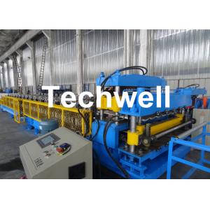 Custom High Speed Double Layer Forming Machine For Roof And Wall Panel
