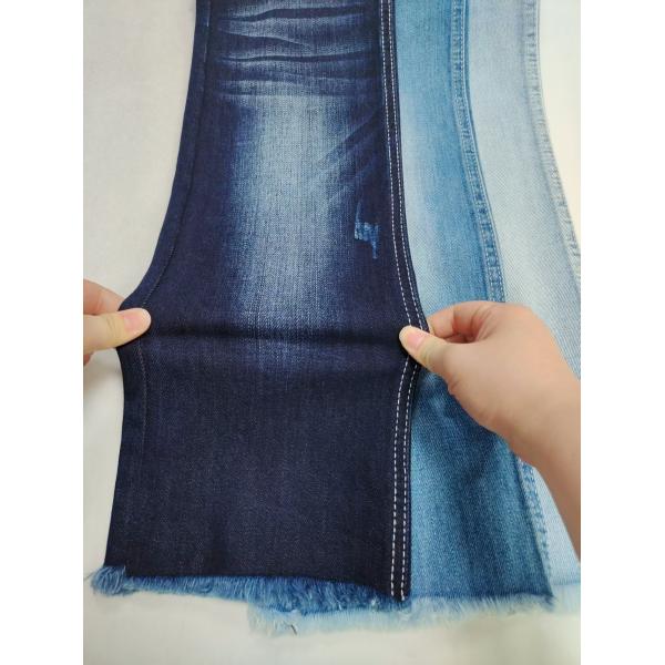 Siro Yarn Cross Slub Weak Stretch 85%Cotton Denim Fabric For Jeans Or Jacket Coat