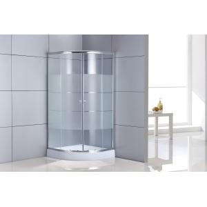 China Chrome Aluminum Corner Entry Shower Enclosure Clear Glass 5mm on sale