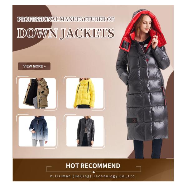 FODARLLOY foreign trade ladies warm hooded cotton-padded clothes women slim long down winter coats
