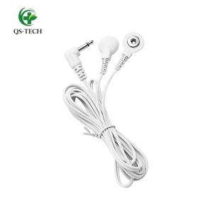 Quality TENS Wires Electrode Wires for TENS Unit, DC 3.5mm Plug to 3.5mm Snap On TENS Electrodes Wires for sale