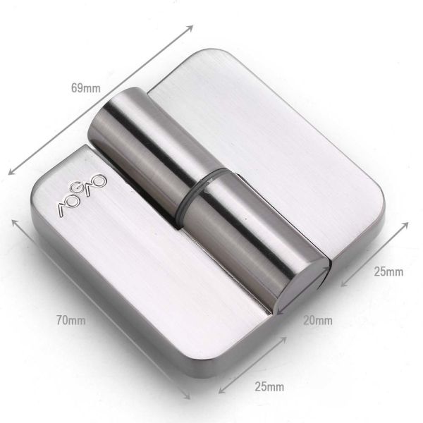 Customizable Toilet Cubicle Hardware Stainless Steel Toilet Partition Accessories