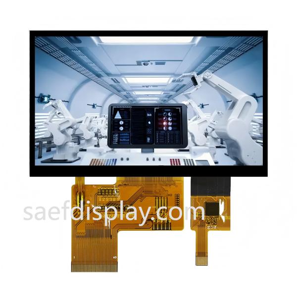 SFTO430HD-7338A-CT 4.3" Industrial TFT LCD | IPS 480×272 | RGB 24-bit |