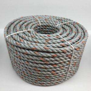 3 Strand Twisted Blue Color 10mmx200m PP Monofilament Danline Polysteel Rope