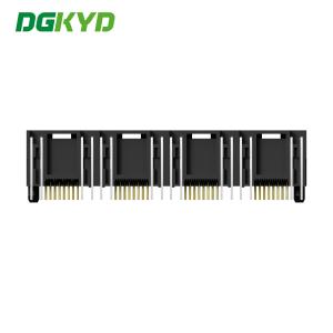 DGKYD561488JB1A1DY1027 Female Rj45 Connector With Light All Plastic Without