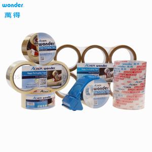 Semi Transparent BOPP Packaging Tape Marketing 0.038mm Water Based