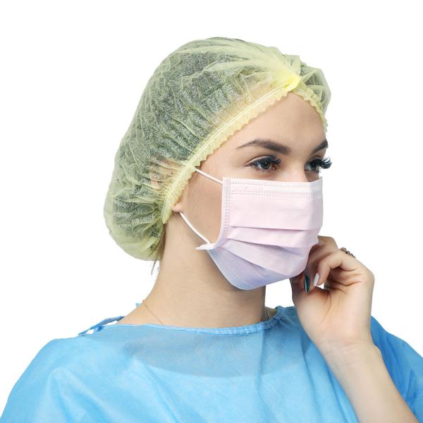 Buy Surgical Disposable Face Mask Medical Mouth Mask With Elastic Earloop at wholesale prices