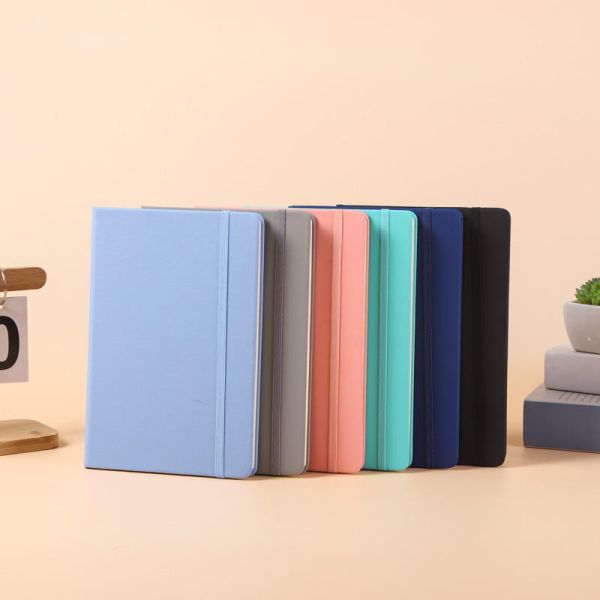 Buy Customized A5 Leather Notebook Premium Promotional Gift for Business Office Meeting Record College Student Diary Notepad at wholesale prices