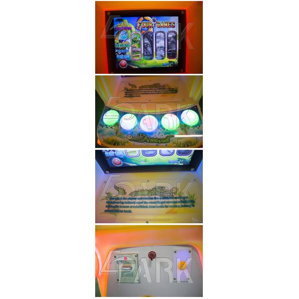 Amusement park pat products coin operated games EPARK factory price kids hit crocodile game Machine