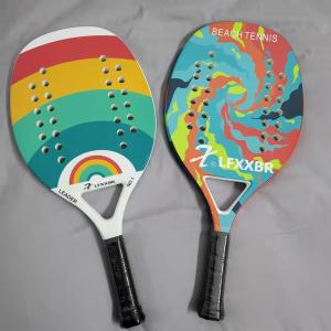 Carbon Beach Racket Padel EVA Face Raqueta Elastic Material With Bag