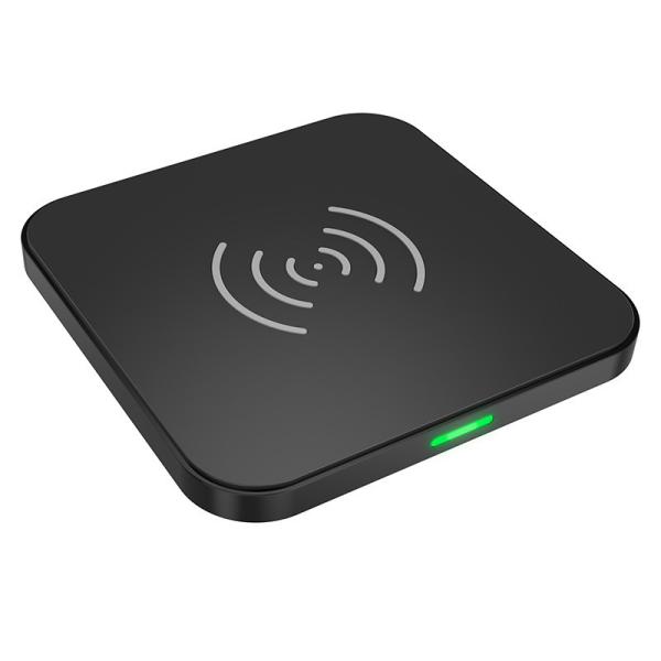 Smart 10W Qi Wireless Charger ABS PC 9V 2A USB Fast Charge Pad