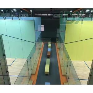 Customized Logo Indoor Hybrid Glass Squash Court Elevate Your Multicolor Squash Experience
