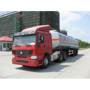 China 3 Axles Chemical Liquid Tank Truck Container Semi-trailer 39000L on sale