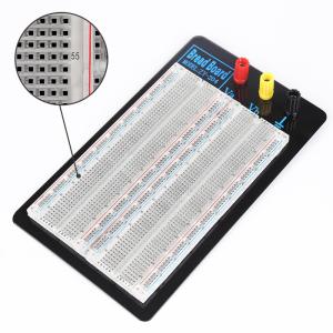 1660 Points Electronic Solderless Breadboard Transparent Prototyping Board