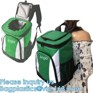 Zipper pocket, Leak Proof Backpack Cooler, Insulated Waterproof Large Capacity