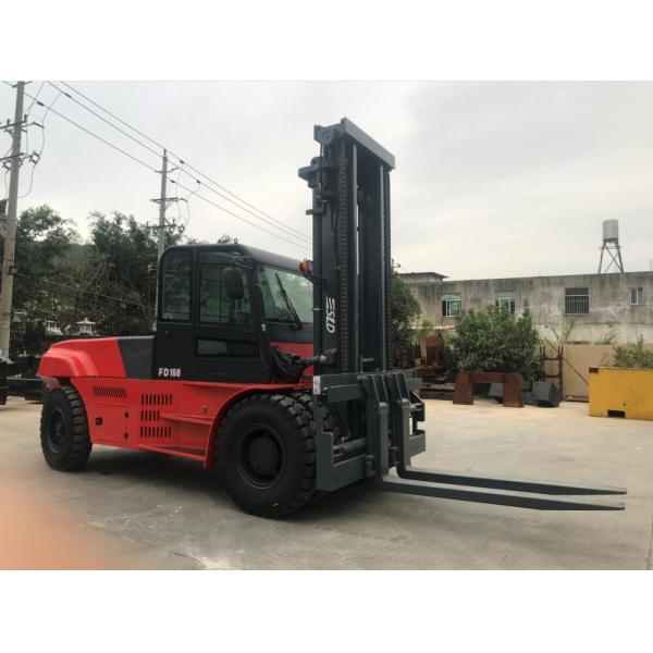 Electric Control FD160 16 Ton Heavy Lift Forklift By Pilot Valve