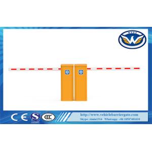 China 6M Arm Automatic Parking Lot Barrier Quickly Interchanged With Backup Battery Solar Power on sale