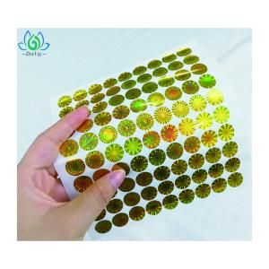 Oilproof Waterproof 3D Hologram Tamper Evident Security Labels