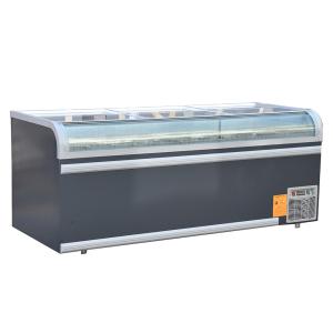 China R290 Static Cooling Low Temperature Deep Island Freezers With Back-To-Back Configuration on sale