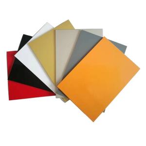 Mirror Coated Style High Gloss PVDF Coated Aluminum Composite Panels for Metal