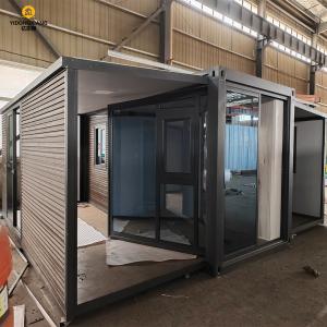 Double-Winged Foldable Steel Container House for Commercial Use