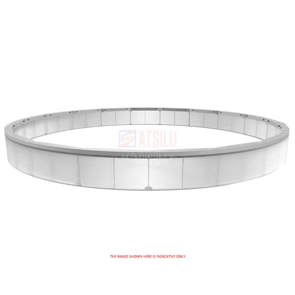 Indoor & Outdoor Flexible Transparent LED Display Curved LED Curtain Screen Video Wall