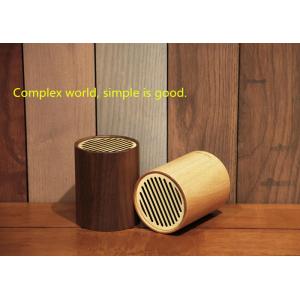 OEM Wooden Bluetooth Speaker Simple Design All Bluetooth Devices Use