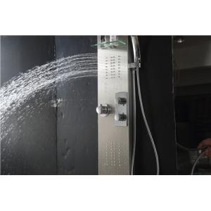 Easy Install Massage Shower Panel , Digital Display Thermostatic Shower Panel