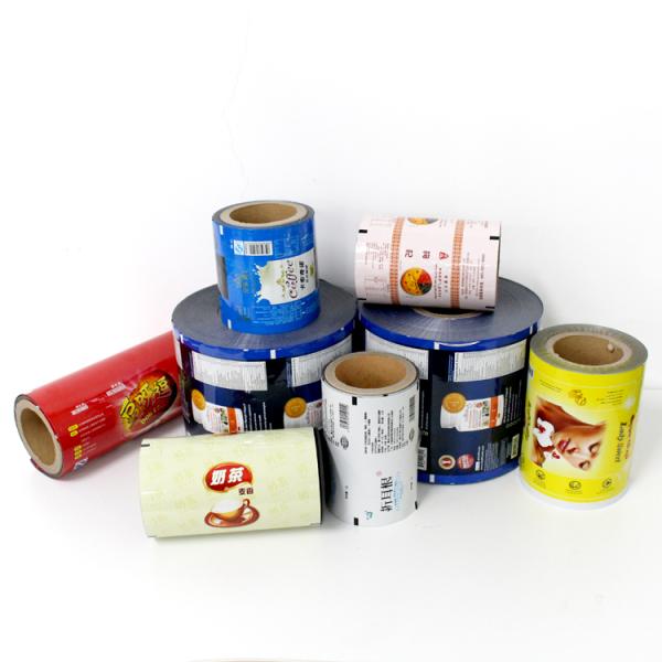 PET/VMPET/PE laminating snack nut packaging 125 micron food grade plastic film roll for potato chips