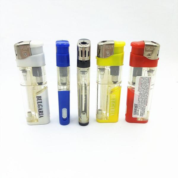 Customization Electronic Cigarette Lighter With LED And 8.22*2.49*1.18 CM Size