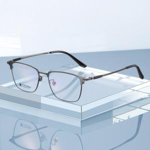 OEM Titanium Frame Glasses Anti Allerg Corrosion Resistant For Men