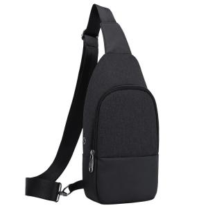 Wholesale OEM custom logo men waterproof light Korean style crossbody trend mens