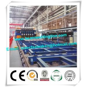 Hydraulic Longitudinal T Beam Welding Machine With Gantry Framework