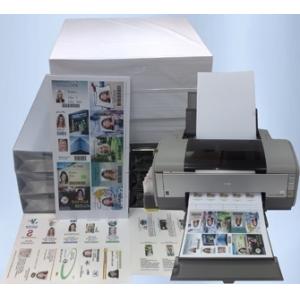 Double-Sided Inkjet Printing PVC Card Sheet For Epson And Cannon Inkjet Printer